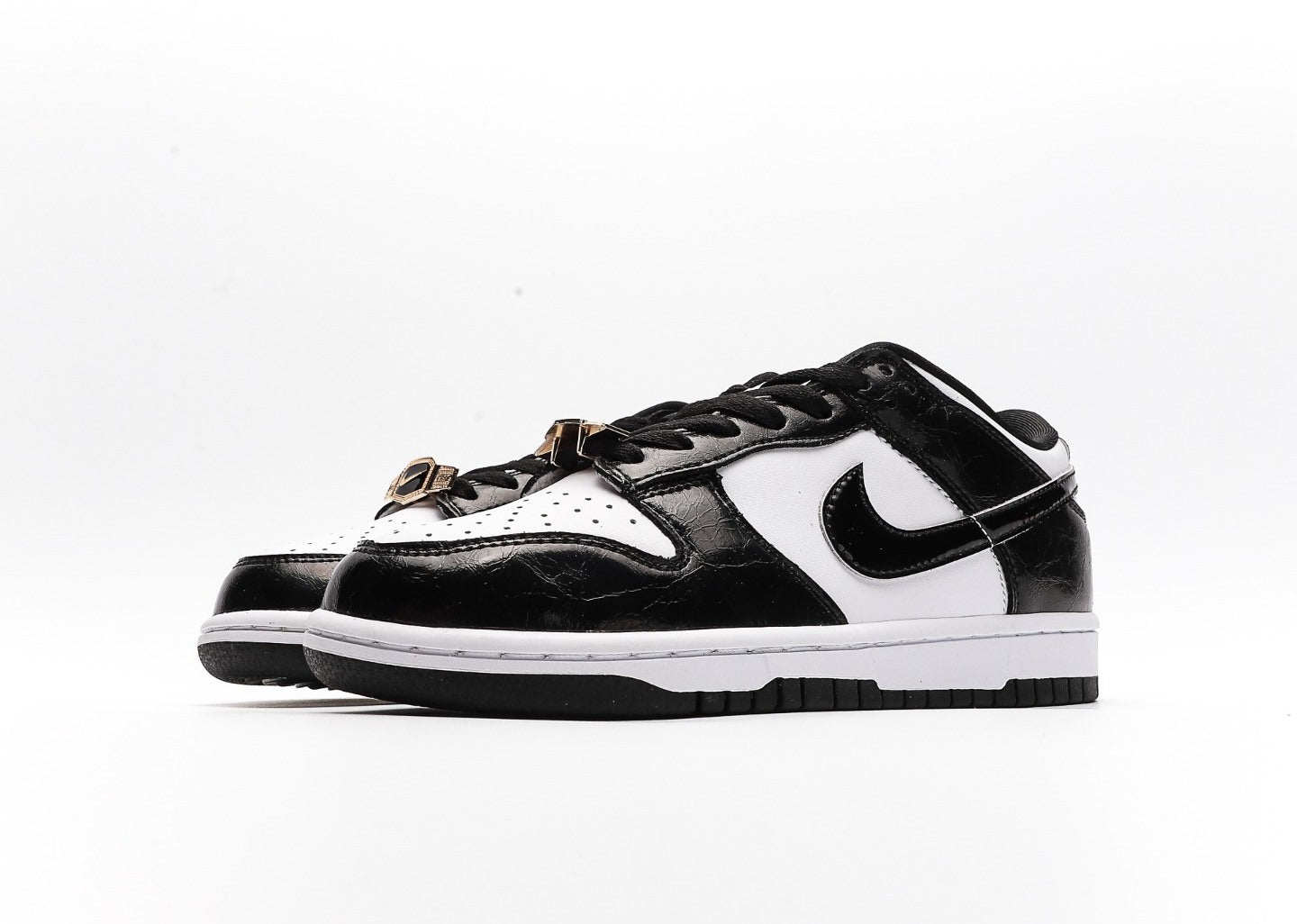 Dunk Low "World Champions" Black White