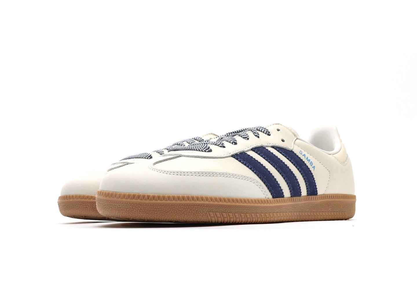 Samba OG "Off White & Dark Blue"