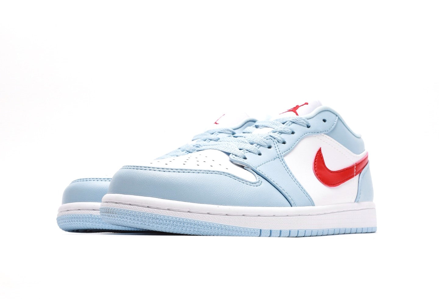 Air Jordan 1 Low 'Blue Whisper Dune Red'