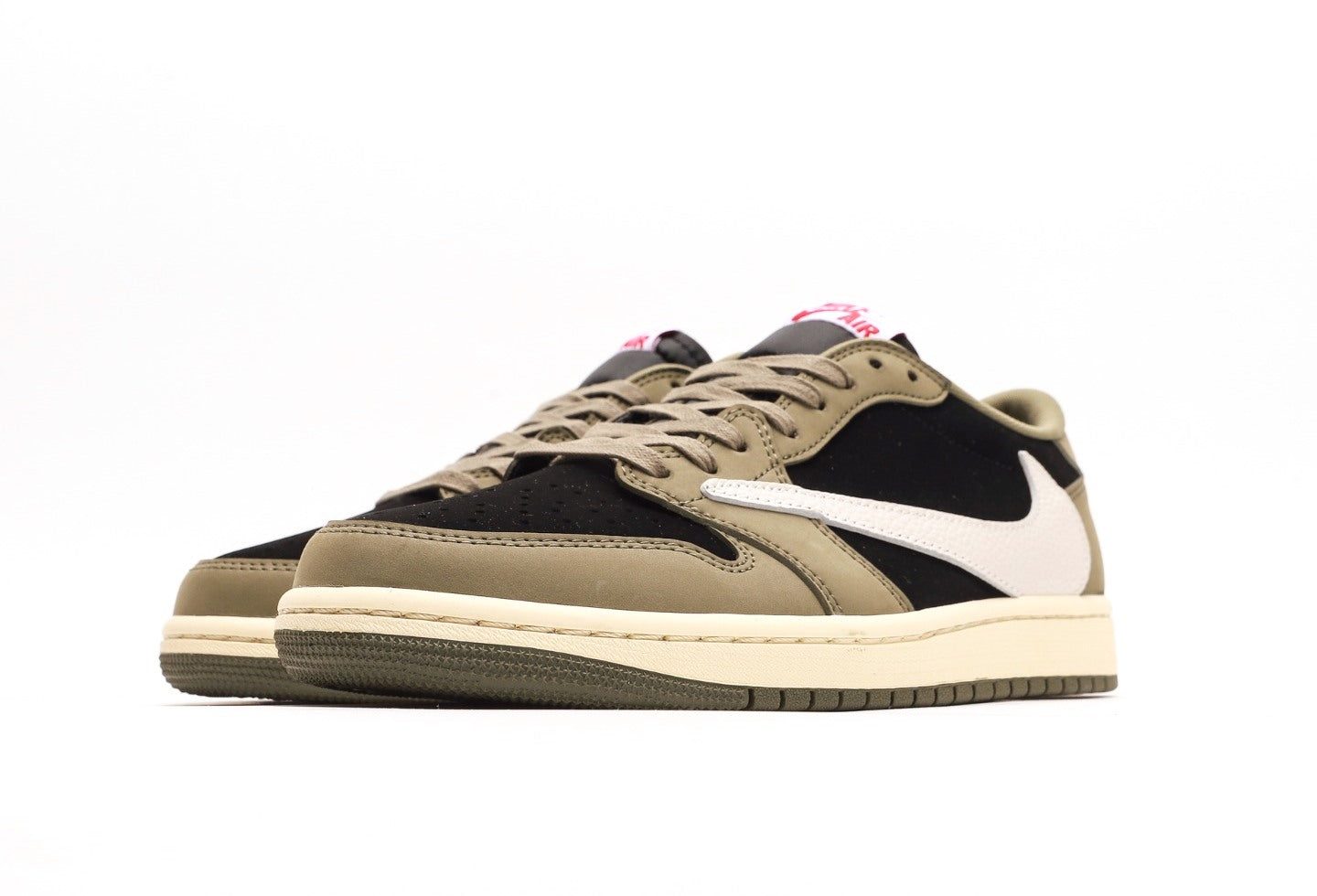 Travis Scott x Air Jordan 1 Low OG Black Olive