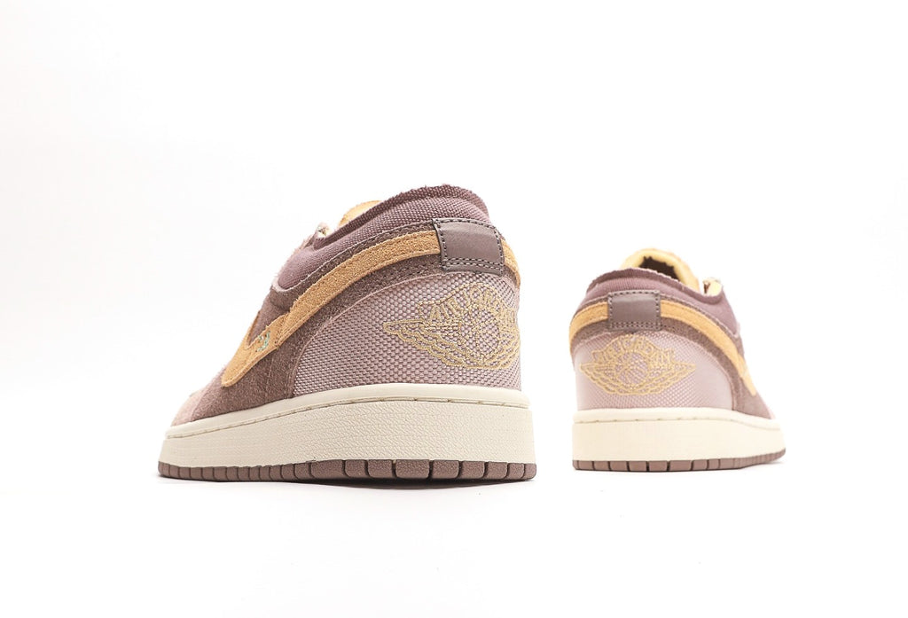 Air Jordan 1 Low Inside Out Brown Yellow