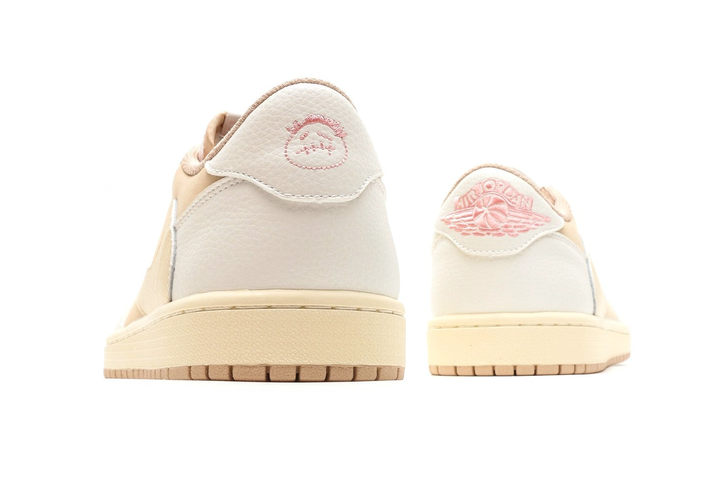 Travis Scott x Air Jordan 1 Low OG Sail Shy Pink
