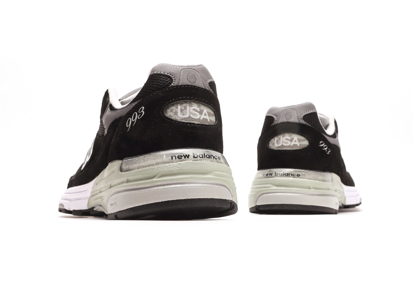 New Balance 993 Made In USA "Black Grey"