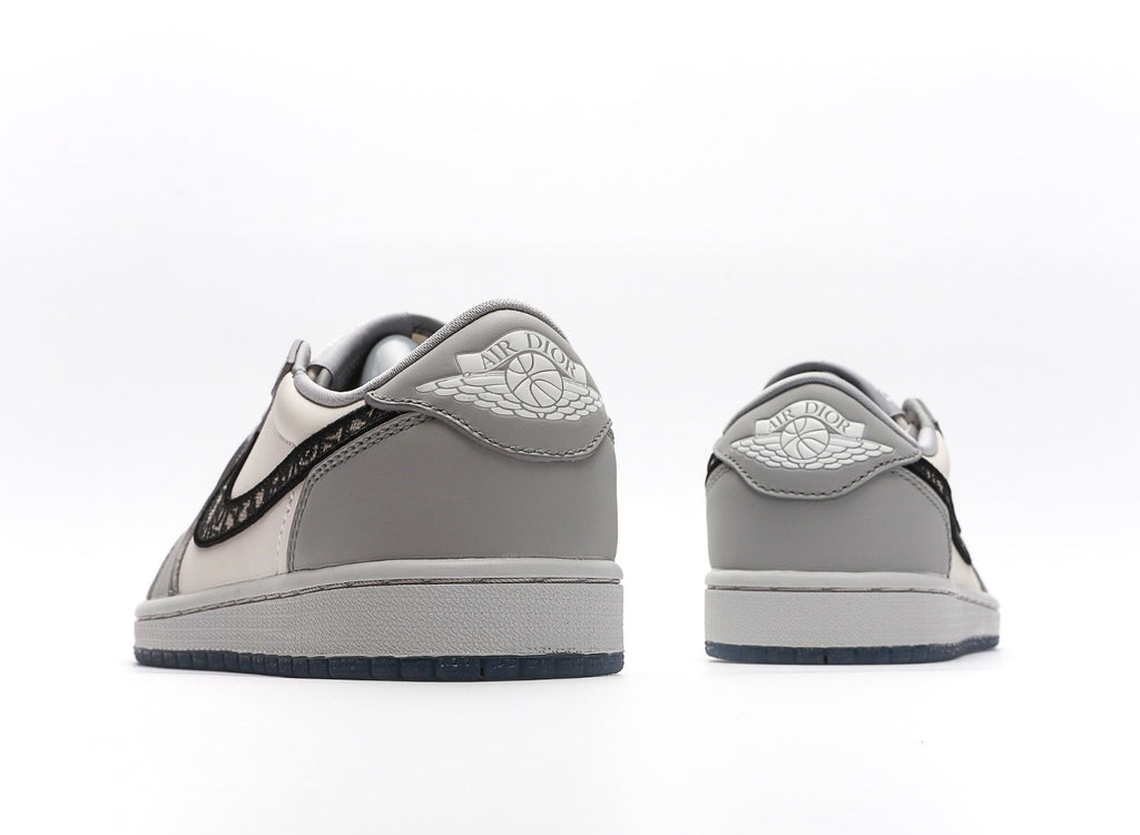 Dior x Air Jordan 1 Low "Wolf Grey" [PK GOD]