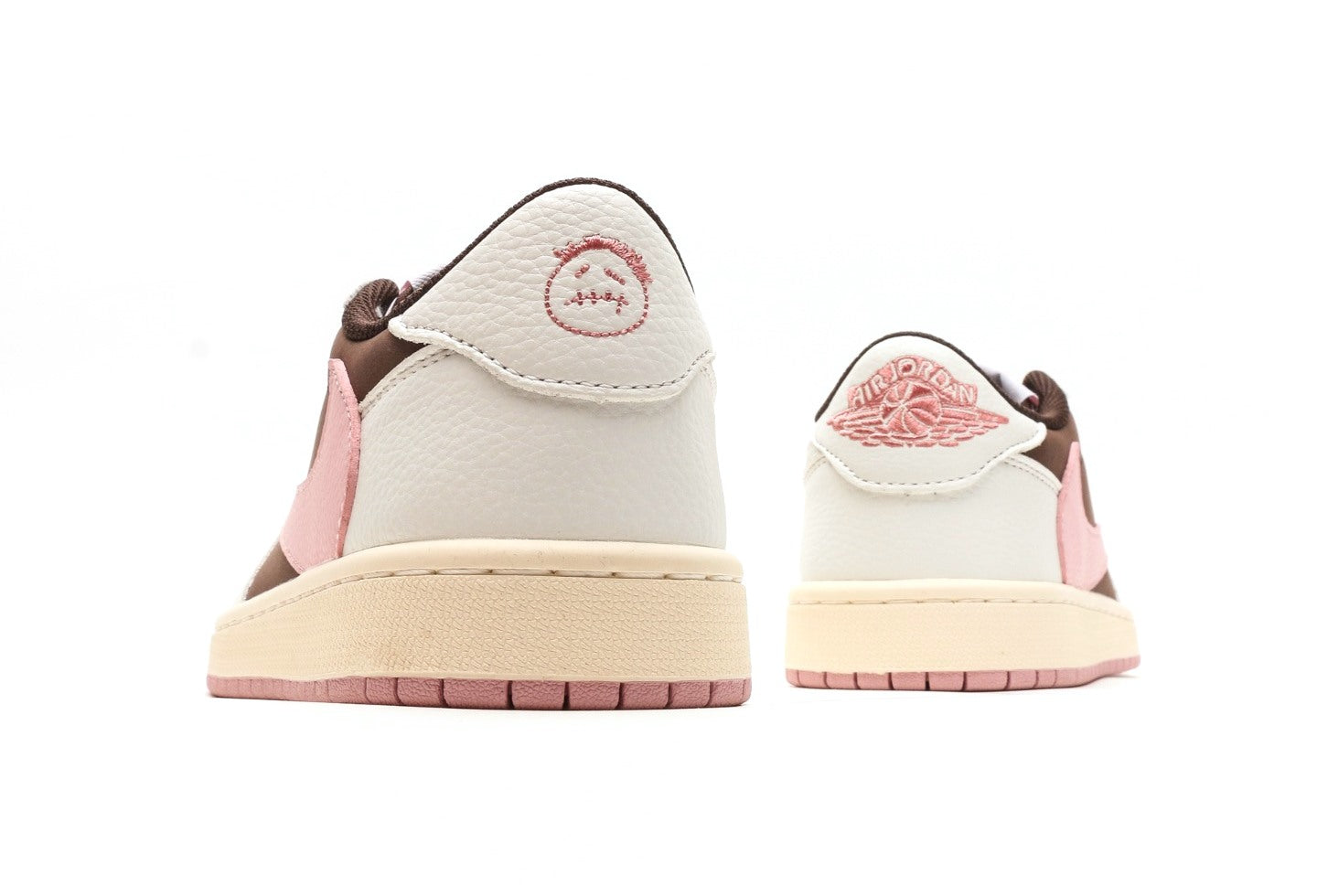 Travis Scott x Air Jordan 1 Low OG Dark Pony Pink Oxford