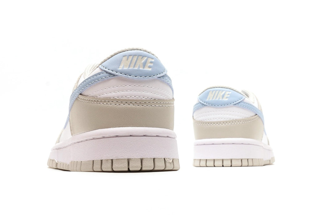 Dunk Low Grey Blue Mini Swoosh