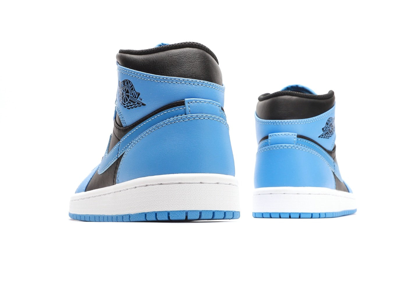 Air Jordan 1 Mid Blue Black