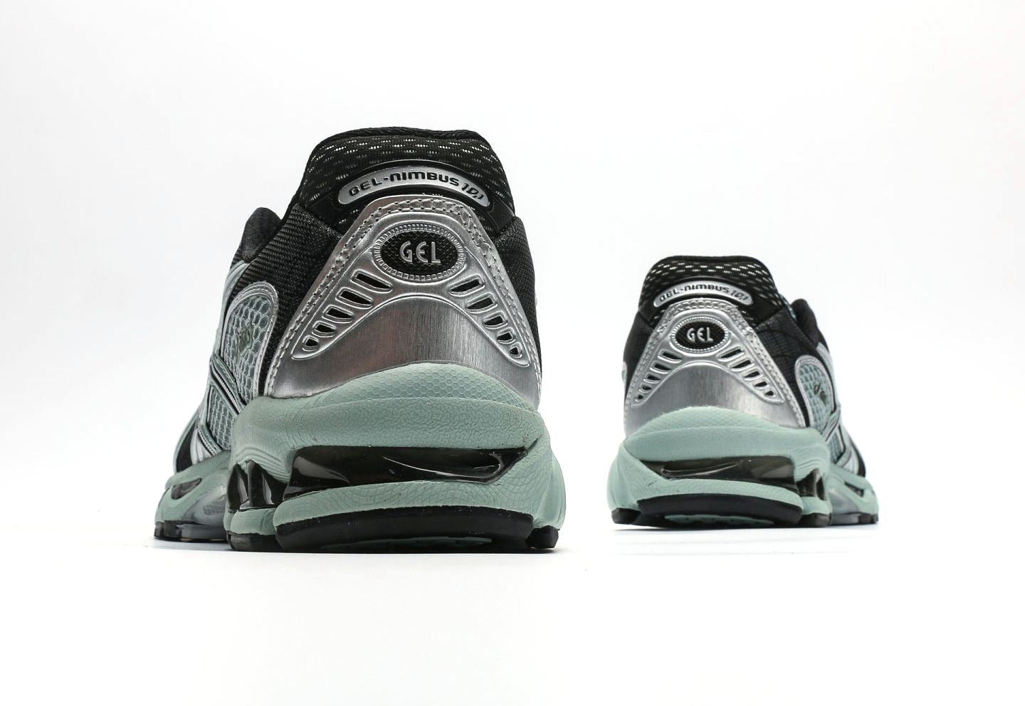 Gel Nimbus 10.1 Ocean Haze Pure Silver