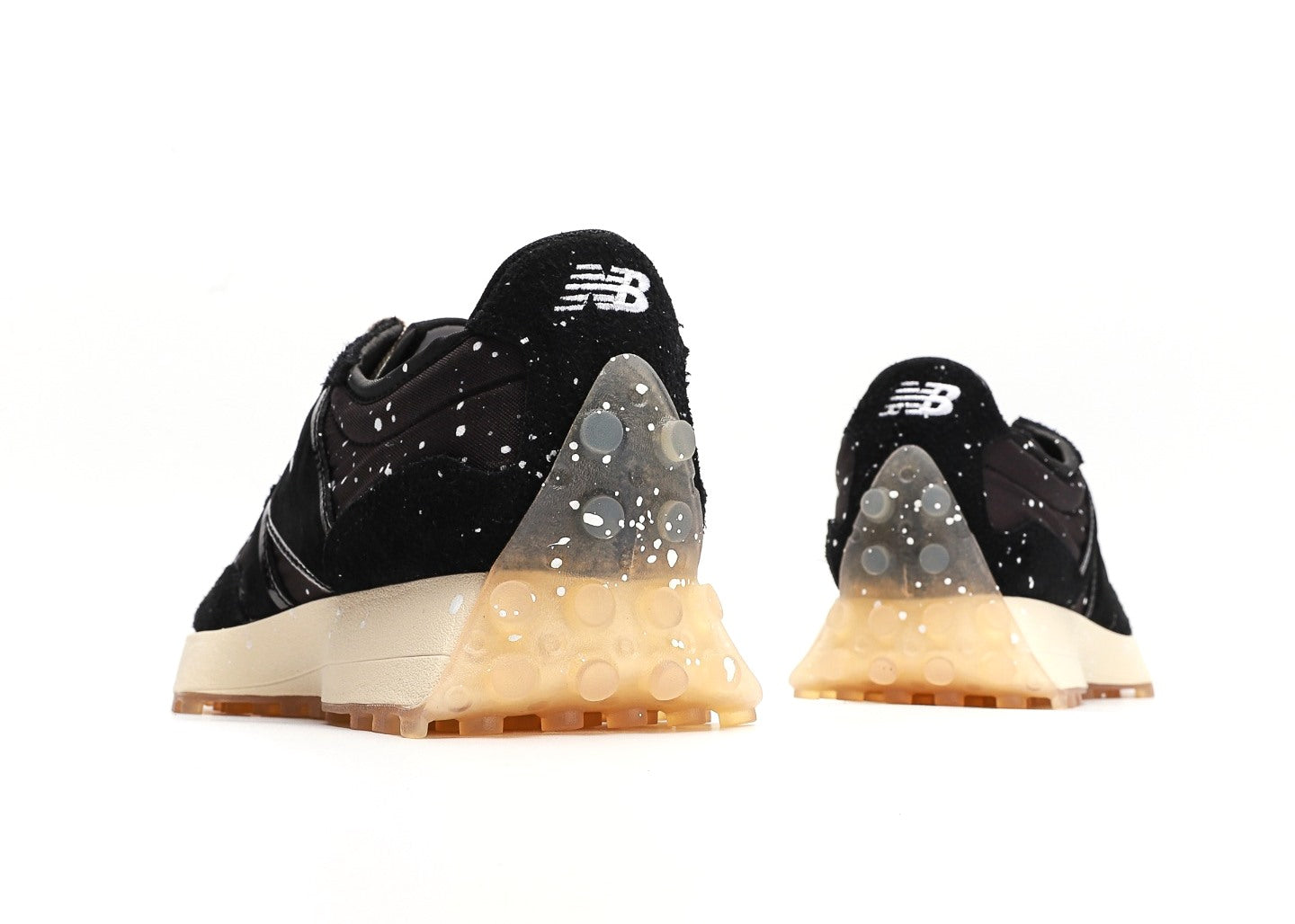 Joshua Vides x New Balance 327 Black Splatter [PK GOD]