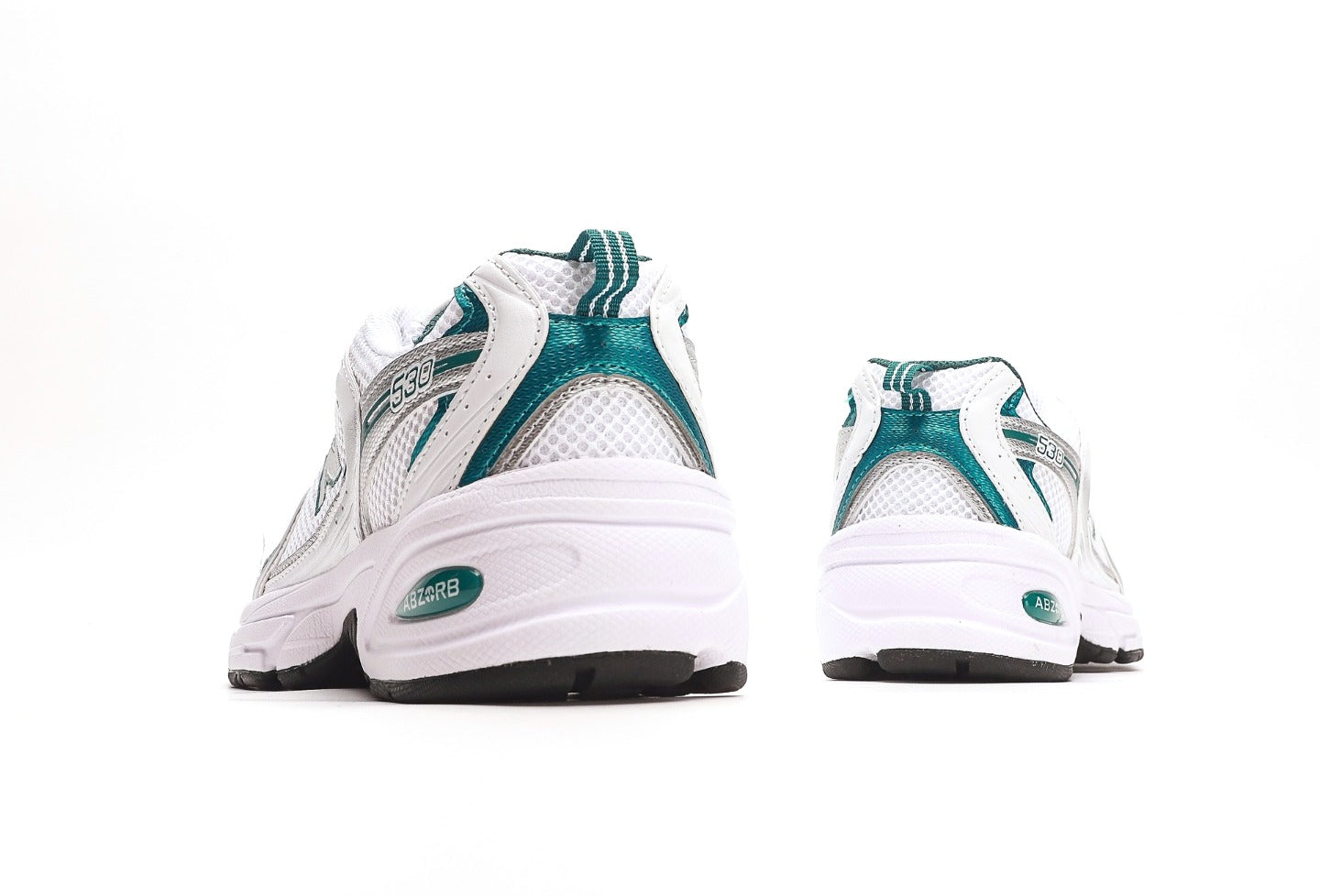 New Balance 530 "White Silver Green"