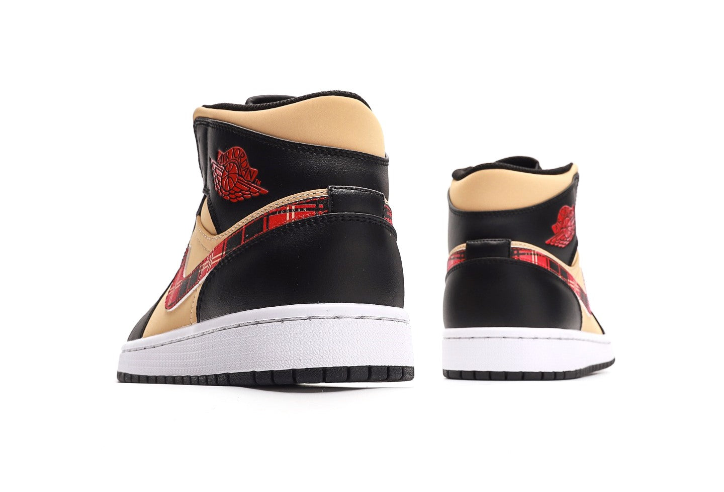 Air Jordan 1 Mid Tartan Swoosh