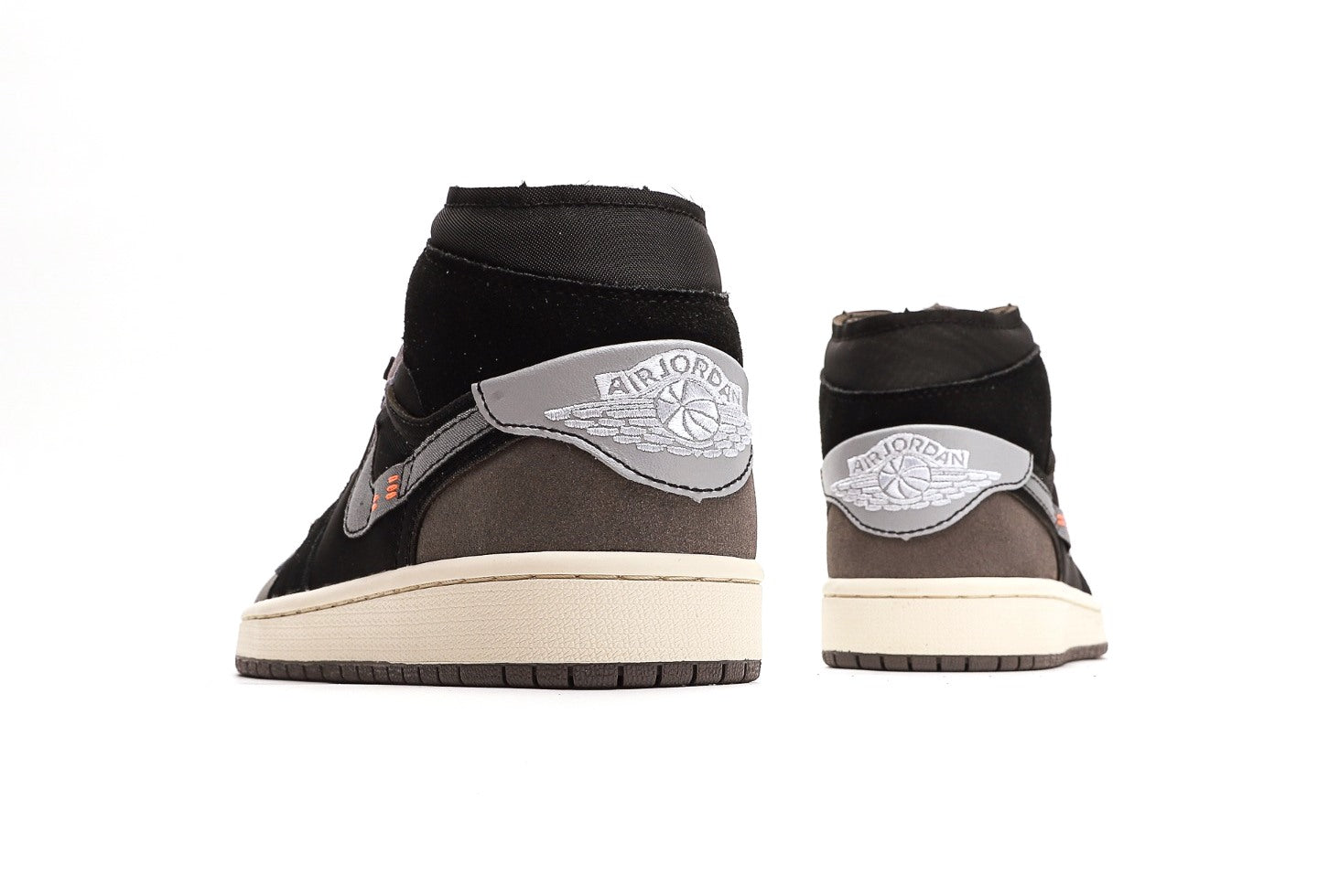 Air Jordan 1 Mid Craft Inside Out Black Grey