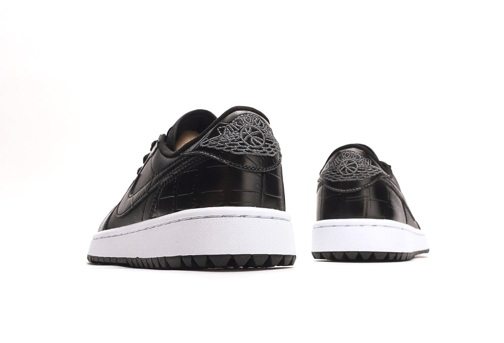 Air Jordan 1 Low Golf "Black Croc"