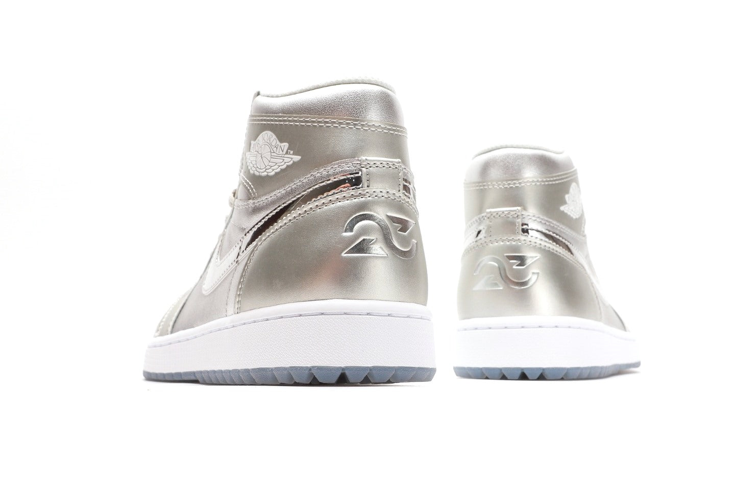 Air Jordan 1 High Golf Gift Giving Metallic Silver