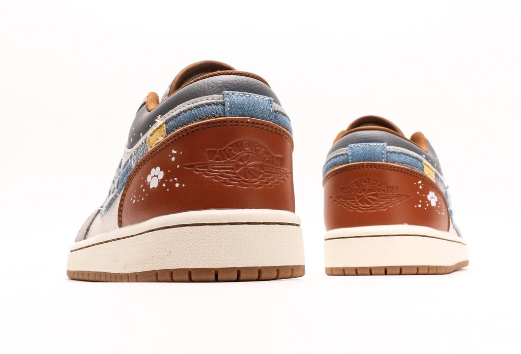 Air Jordan 1 Low SE 'Repaired Denim Swoosh'