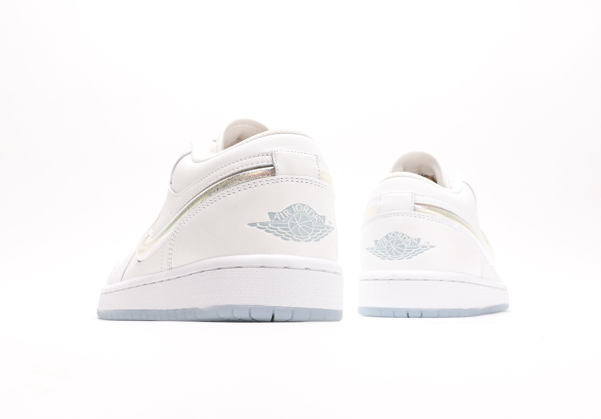 Air Jordan 1 Low GS Glitter Swoosh
