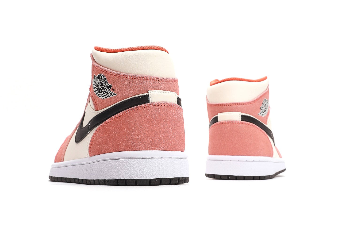 Air Jordan 1 Mid Orange Suede