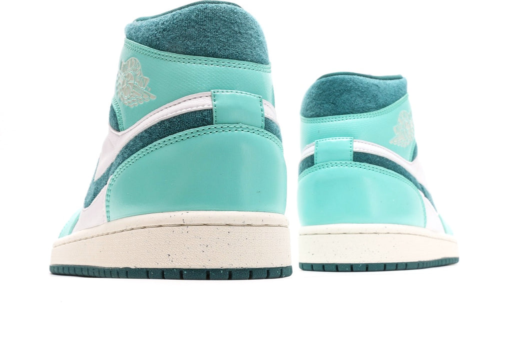 Air Jordan 1 Mid Chenille "Bleached Turquoise"