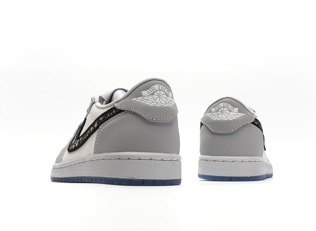 Dior x Air Jordan 1 Low "Wolf Grey"