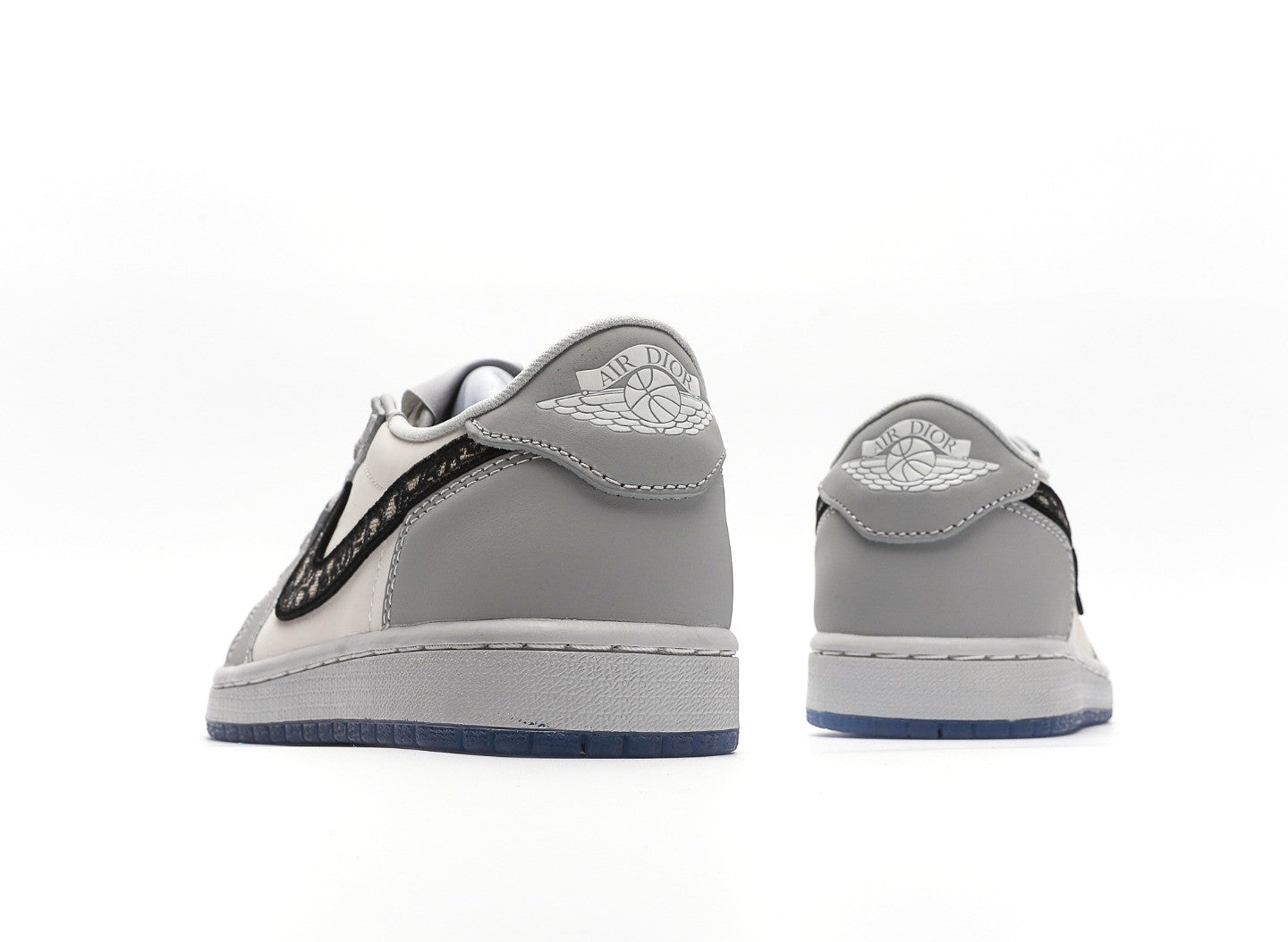 Dior x Air Jordan 1 Low "Wolf Grey"