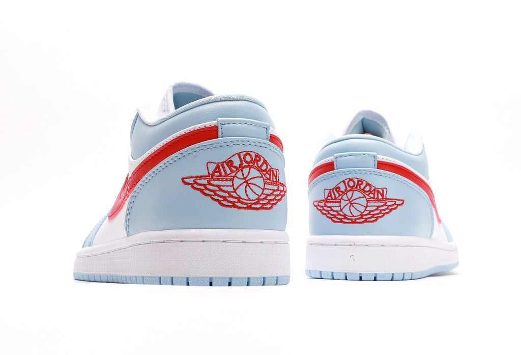 Air Jordan 1 Low 'Blue Whisper Dune Red'