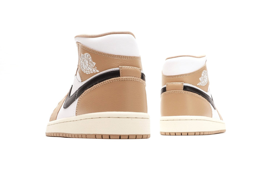 Air Jordan 1 Mid Tan Black