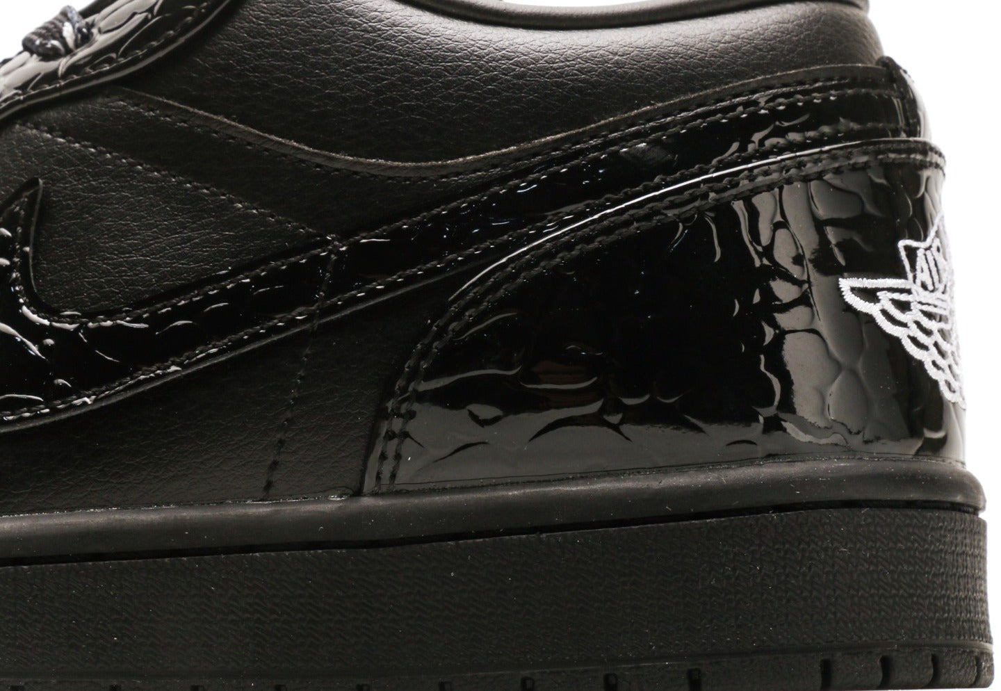 Air Jordan 1 Low "Black Patent"