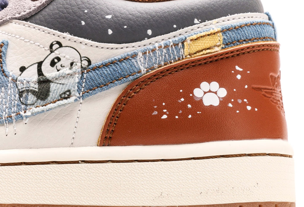 Air Jordan 1 Low SE 'Repaired Denim Swoosh'