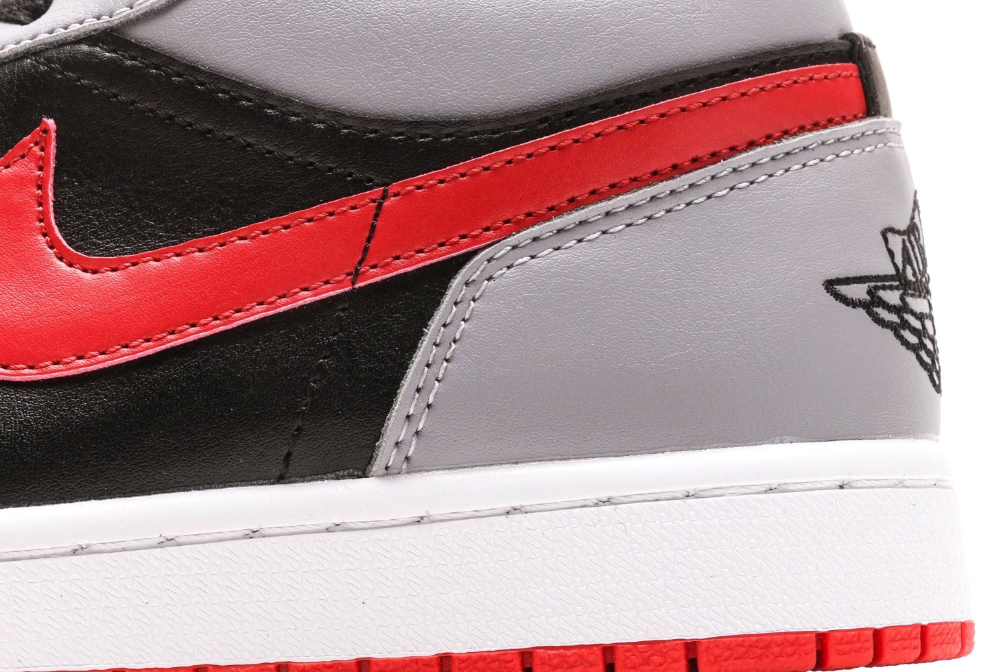 Air Jordan 1 Low "Black Cement/Fire Red"