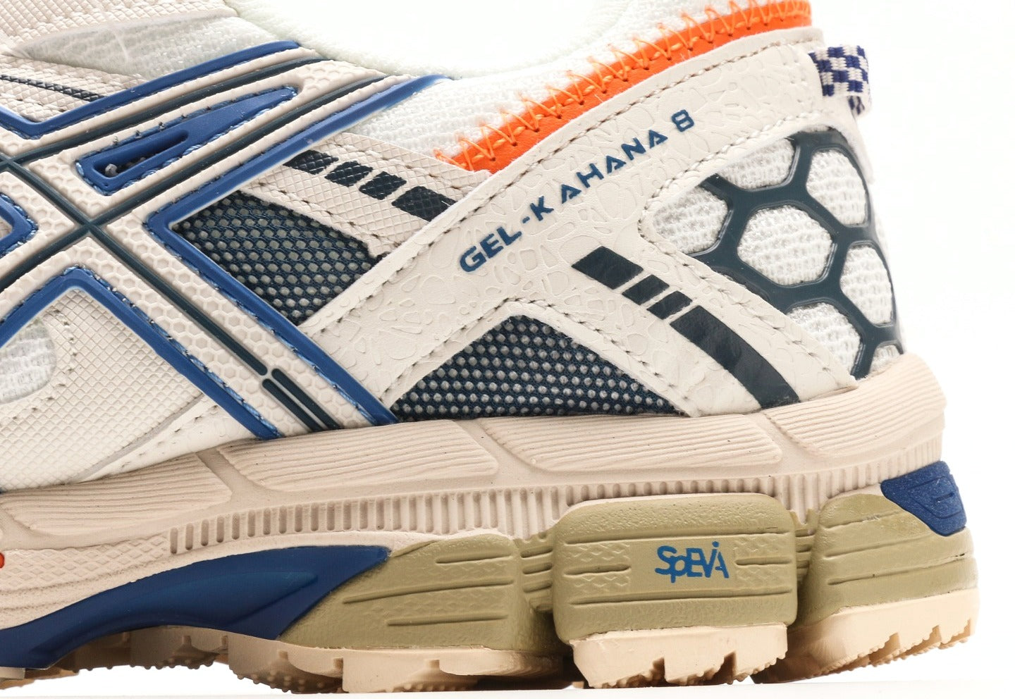 Gel-Kahana 8 White Blue