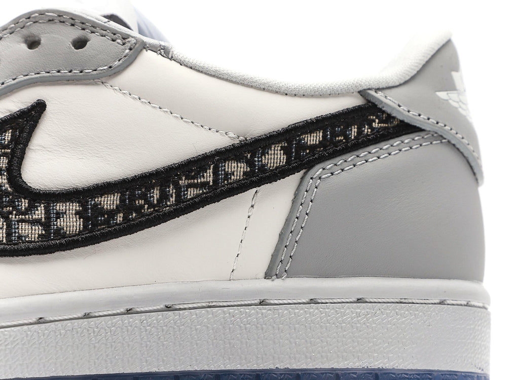 Dior x Air Jordan 1 Low "Wolf Grey"