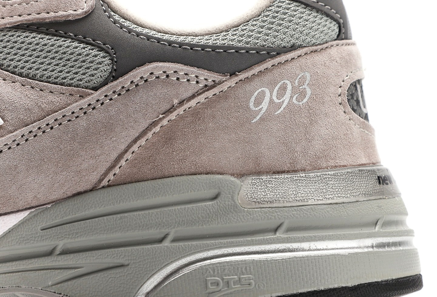New Balance 993 Made in USA 2E Wide "Grey White"