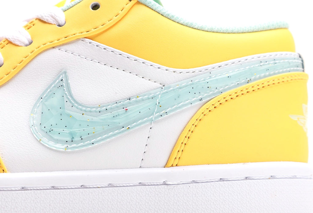 Air Jordan 1 Low Yellow White Grind