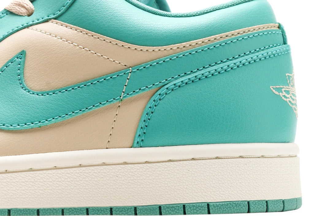 Air Jordan 1 Low Teal Green Beige