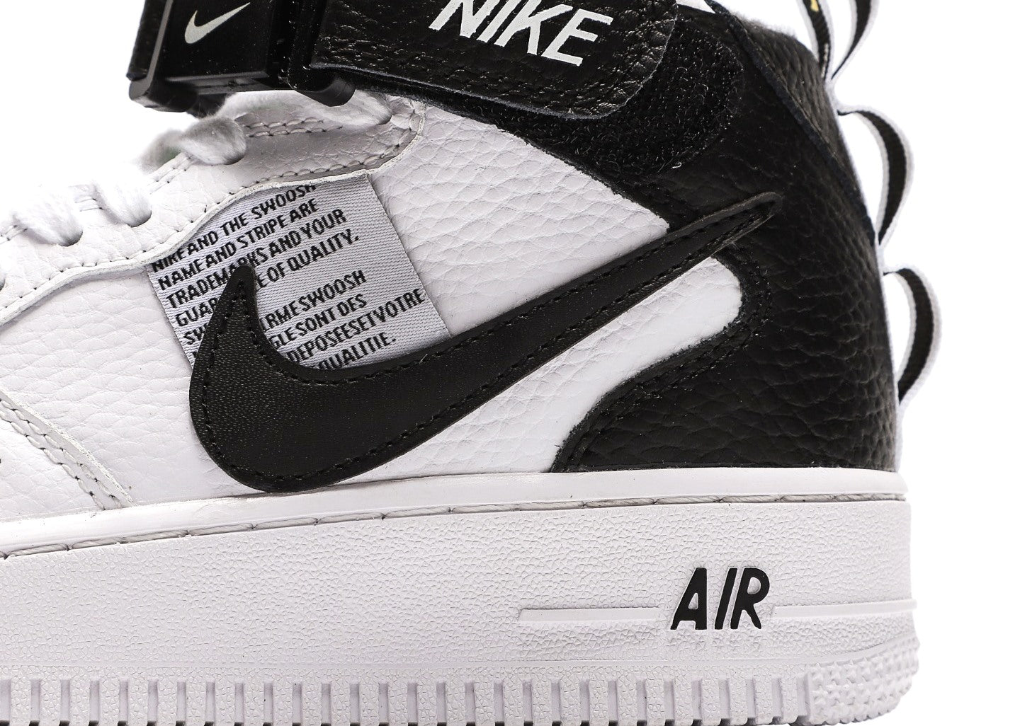 Air Force 1 Mid Utility White Black
