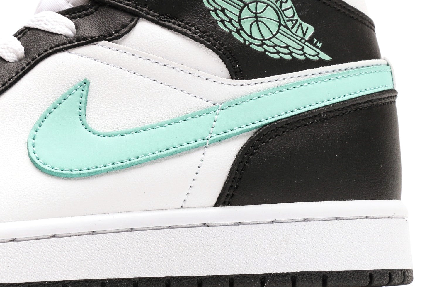 Air Jordan 1 Mid Green Glow