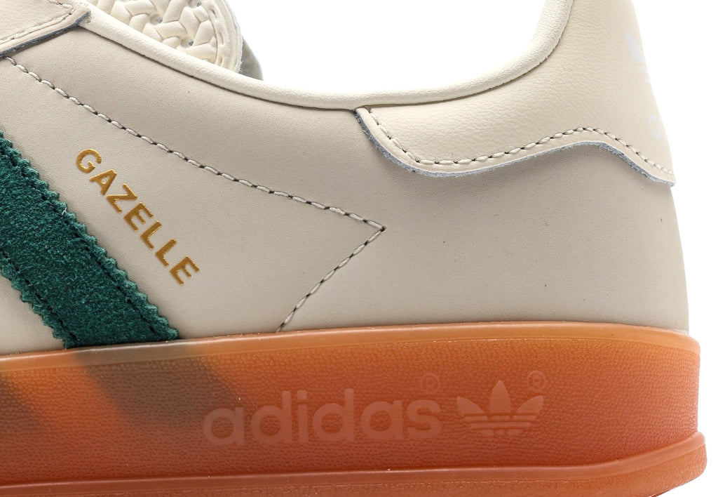 Gazelle Indoor "Off White/Dark Green"