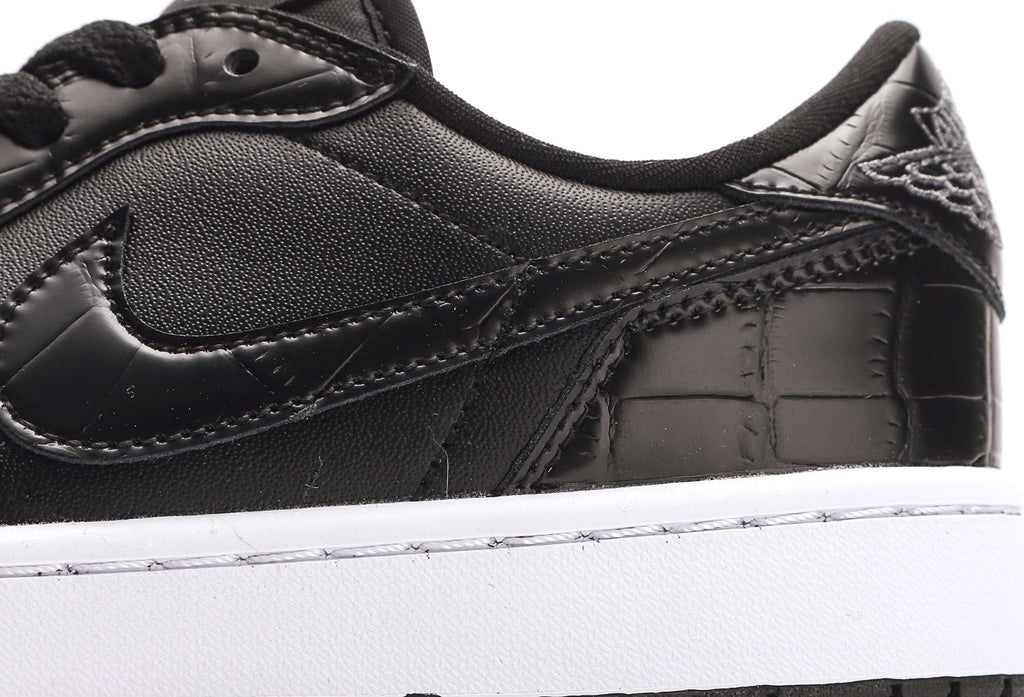 Air Jordan 1 Low Golf "Black Croc"