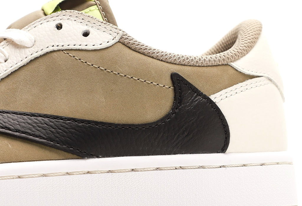 Travis Scott x Air Jordan 1 Low Golf 'Neutral Olive' [PK GOD]