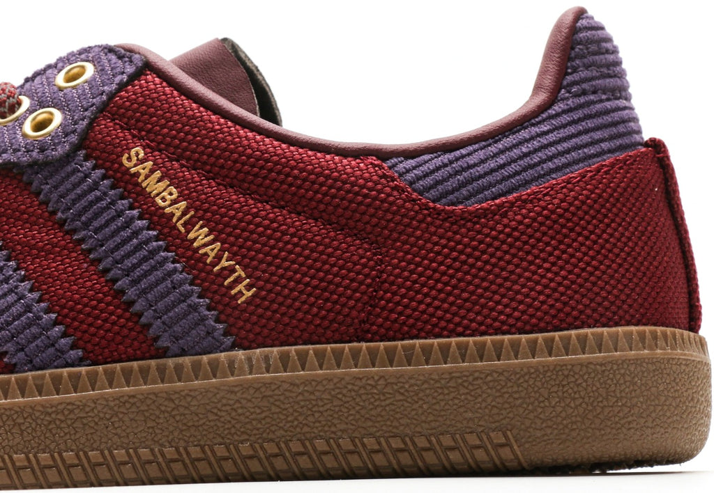 Samba OG x Alwayth "College Burgendy"
