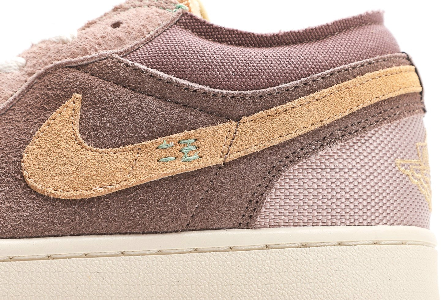 Air Jordan 1 Low Inside Out Brown Yellow