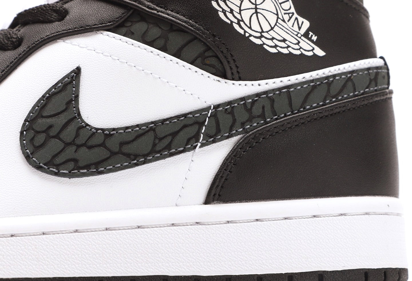 Air Jordan 1 Mid "Black Elephant"