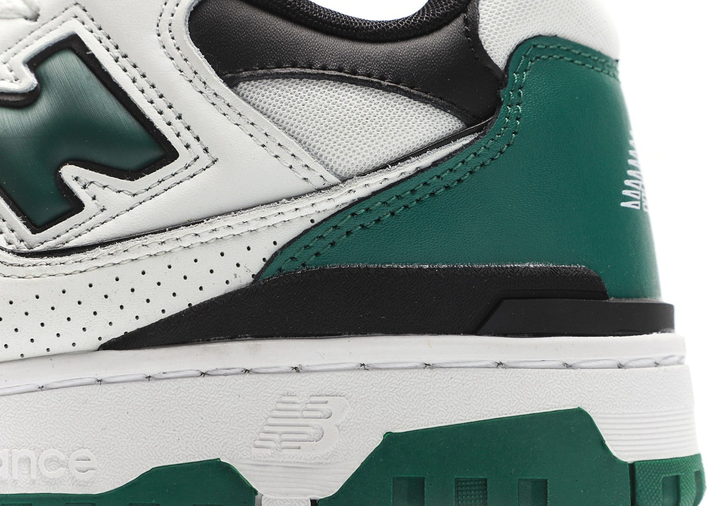 New Balance 550 White Green Black