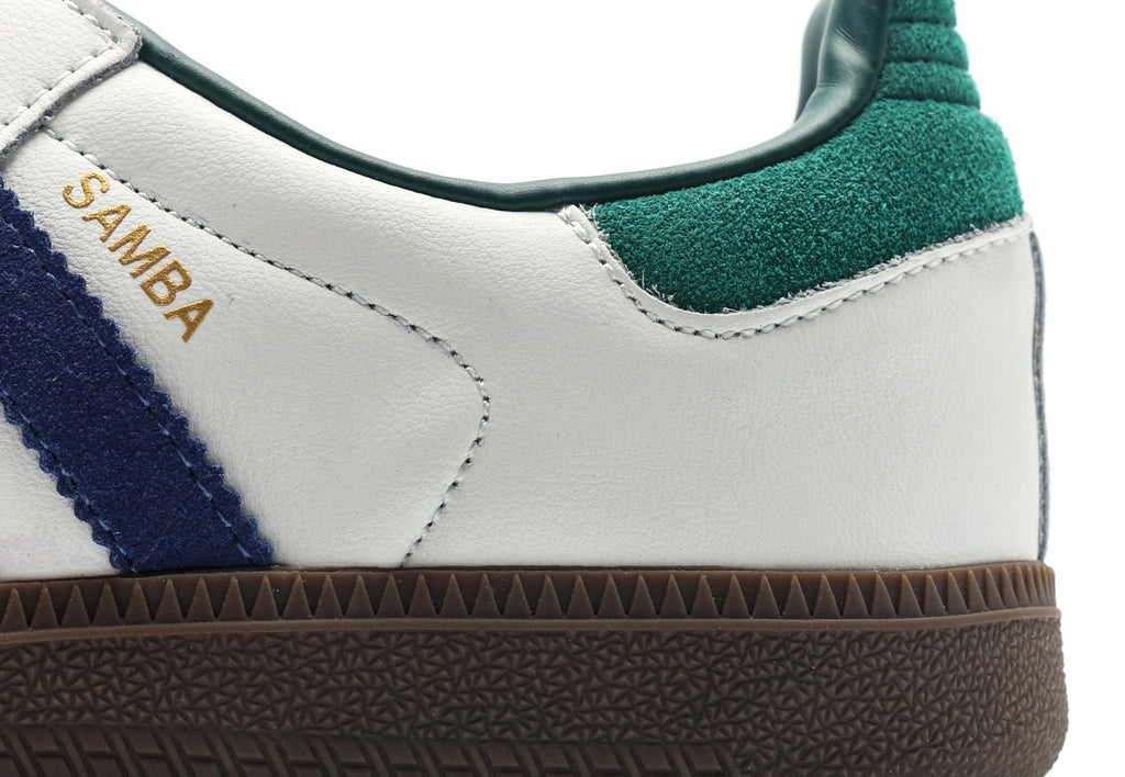 Samba OG 'White Navy Collegiate Green"