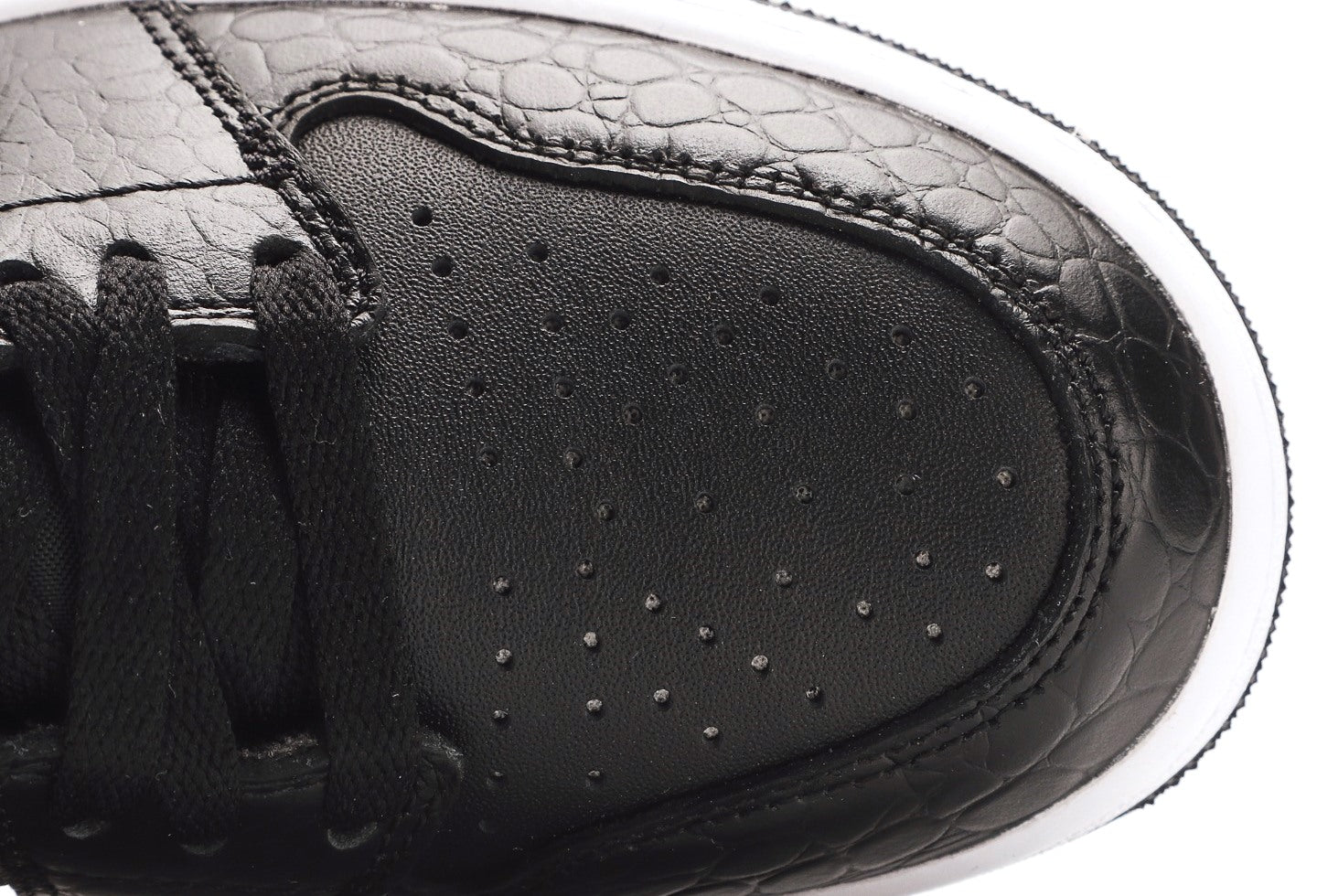 Air Jordan 1 Low Golf "Black Croc" [PK GOD]
