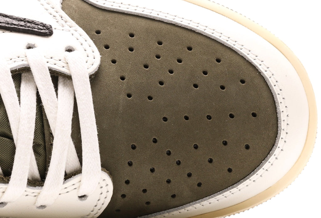Travis Scott x Air Jordan 1 Low OG Medium Olive [PK GOD]