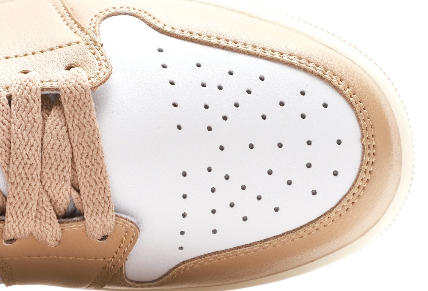 Air Jordan 1 Mid Tan Black