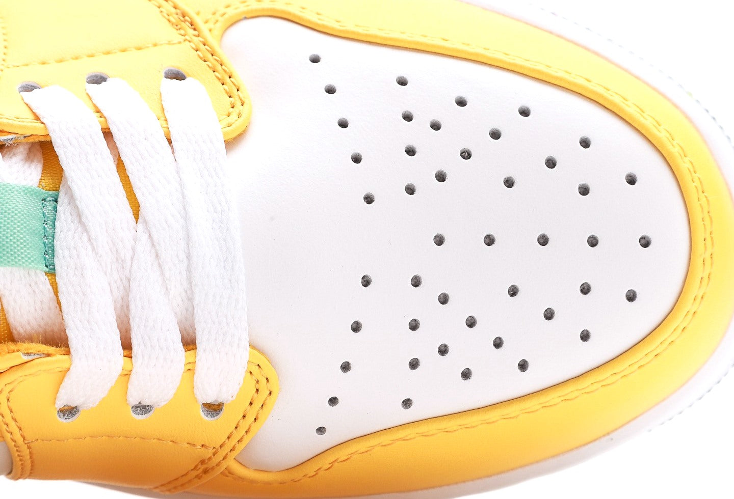 Air Jordan 1 Low Yellow White Grind