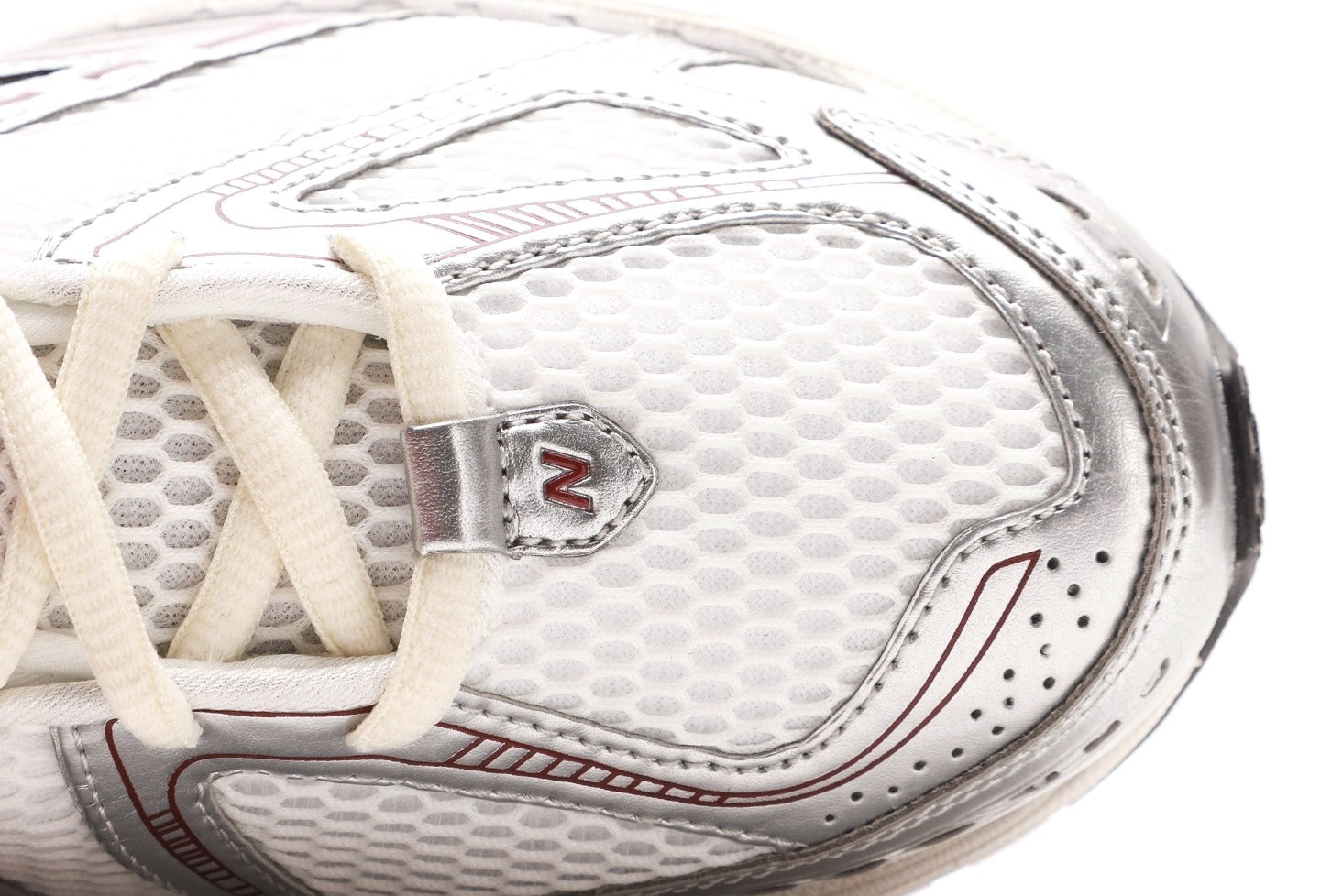New Balance 1906R Silver Classic Crimson
