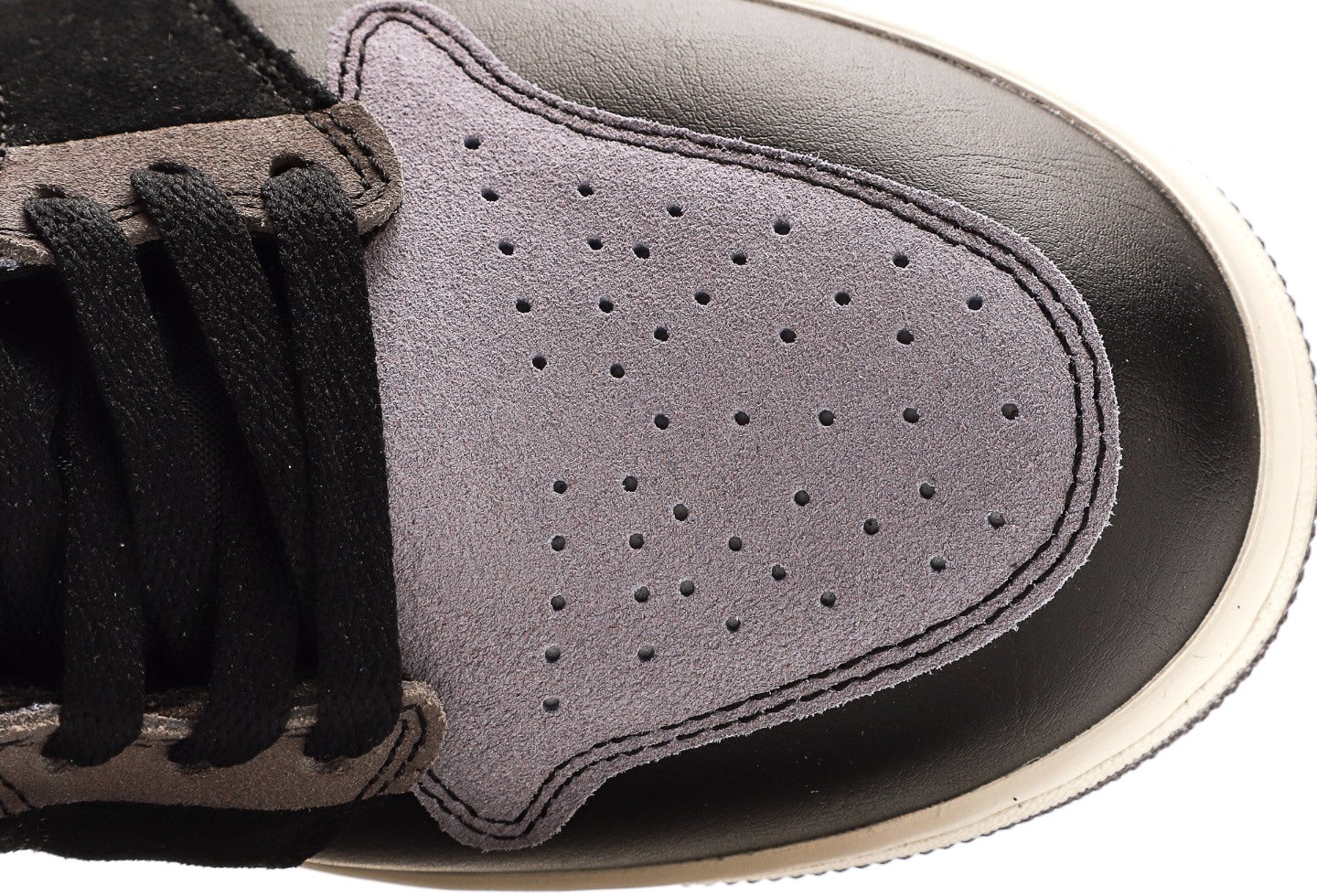 Air Jordan 1 Mid Craft Inside Out Black Grey